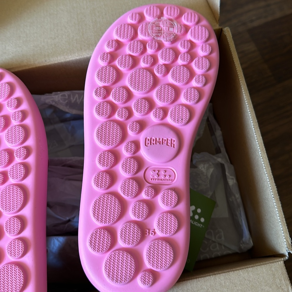 Camper, woman’s sandals, lightweight, never worn, pink, in a box - Picture 6 of 7